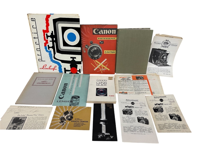 Group of Camera Books and Pamphlets