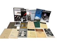 Large Group of Zeiss,Contax, Ikon Camera Brochures, and Pamphlets