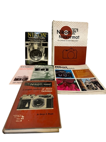 (6) Nikon Camera Books