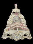 Capodimonte Lady Lace Figural Group