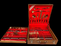 Siam Brass Flatware Set in Case