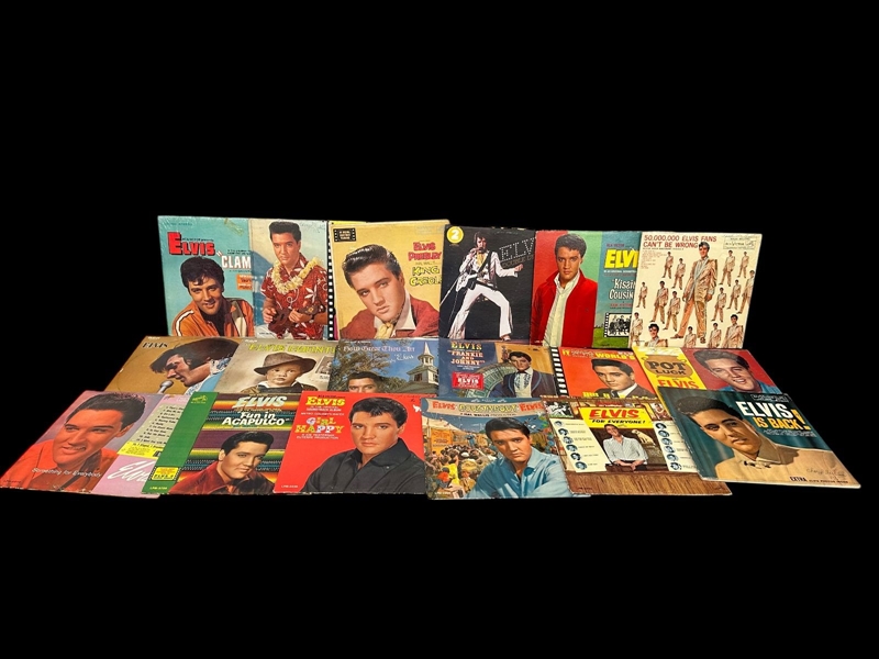 (20) Elvis Presley Albums