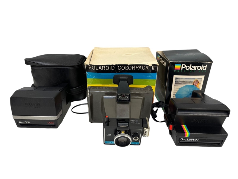 (3) Polaroid Cameras