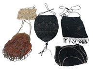 (5) Beaded Purses