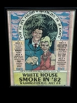 Dana Franzen 1982 "White House Smoke in 82" Poster