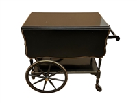 Imperail Tea Cart With Gold Banding