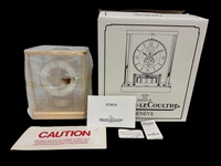 Atmos Jaeger Le Coultre Clock New in Box