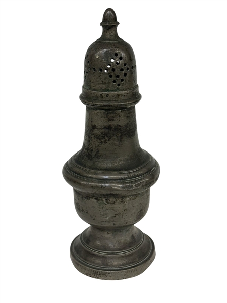 Early 18th Century Pewter Shaker