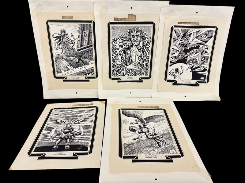 Original Plates From "A Collectors Guide to World Tales" Jaffery & Cook Artwork Gary Dumm