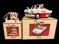 (2) Betty Boop Coca-Cola Collectibles