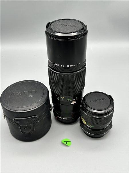 (T) (3) Canon Camera Lenses