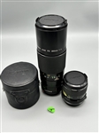 (T) (3) Canon Camera Lenses