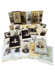 (36) Vintage Portrait Cabinet Cards 