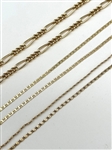 (3) 14k Gold Necklaces