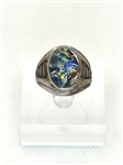 Boulder Opal Sterling Silver Ring