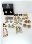 (13) Pairs of Swarovski Earrings