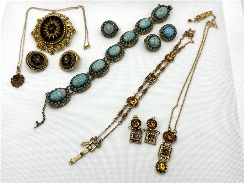 (3) Costume Jewelry Unsigned Sets