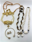 (4) Costume Jewelry Sets