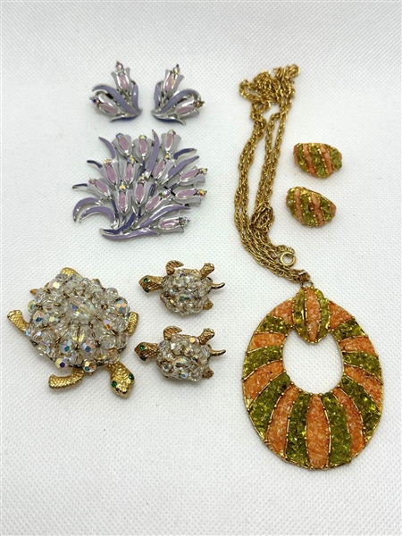 (3) Costume Jewelry Sets