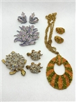 (3) Costume Jewelry Sets