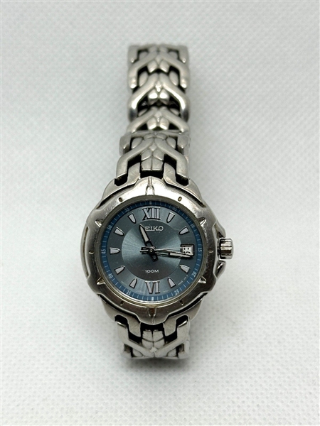 Womens Seiko Ladies Watch Light Blue