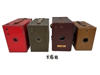 (4) Color Box Cameras From the 1920s