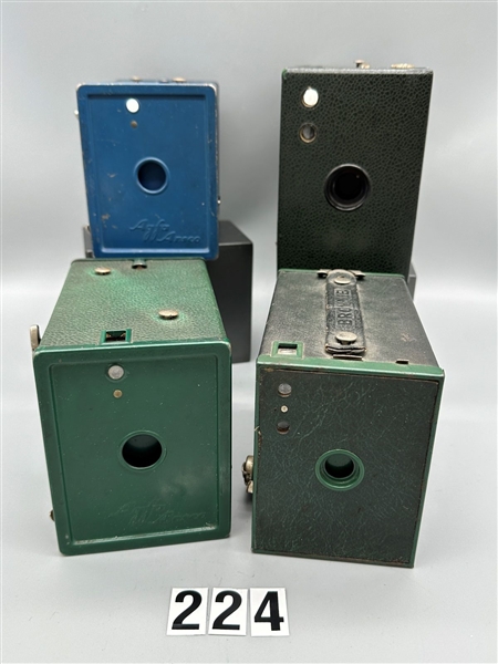 (4) Color Box Cameras