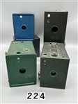 (4) Color Box Cameras