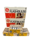 (3) Dozen Flashbulbs GE #5 or Sylvania Press #25 Or Both