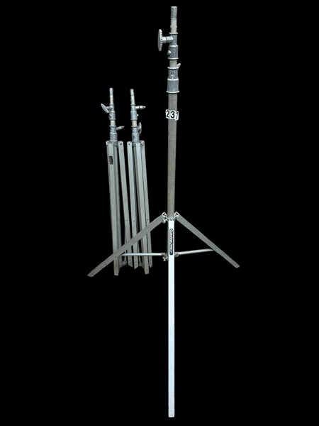 (3) Colortran Heavy Duty Light Stands