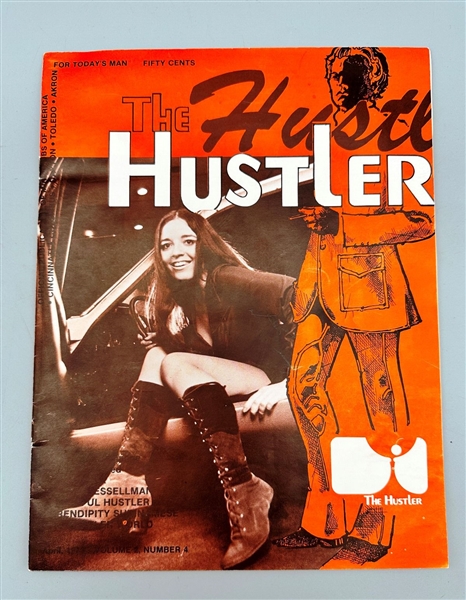 The Hustler Magazine April 1973 Volume 2 Number 4 Larry Flint Publications