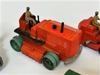 (8) Dinky Tractor & Road Workers