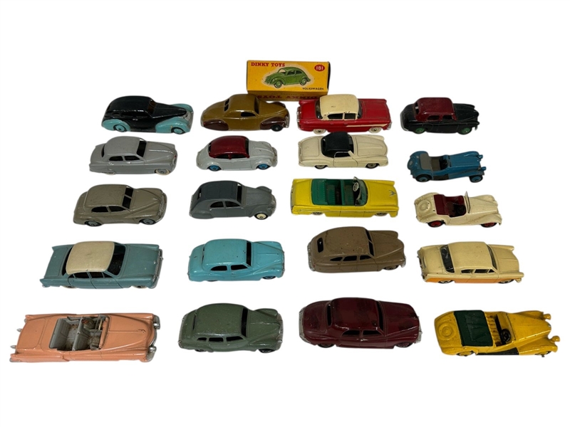 (20) 1950s Dinky Cars