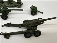 (7) Vintage Dinky Military Vehicles