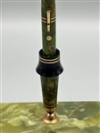 Marble Base Holder With 14k Nib Eversharp Fountain Pen
