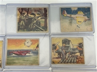 (28) 1938 Goudey Action Gum R1 Non Sport Trading Cards