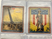 (19) 1940 Goudey First Column Defenders R50 Near Set Non Sport Trading Cards