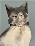 Mary Gates Dewey Studio Art Sitting Cat
