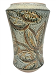 Art Pottery Brutalist Vase Signed Morrett