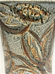 Art Pottery Brutalist Vase Signed Morrett