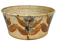 David Batz Art Pottery Bowl and Footed Vase