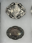 (9) Sterling Silver Brooches
