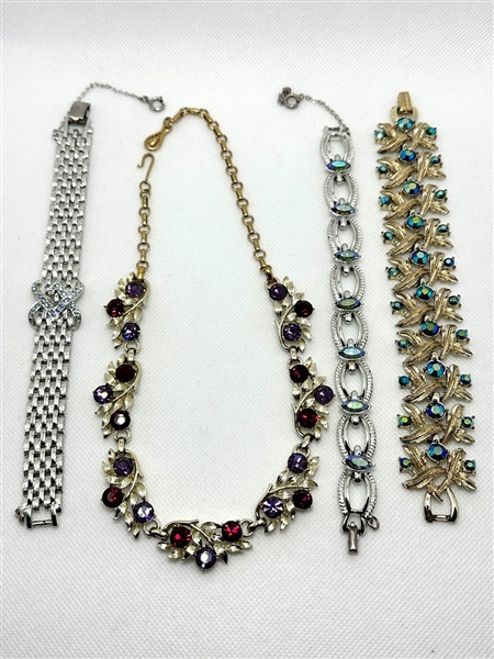 Group of Coro Costume Jewelry