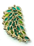 (2) Julianna Delizzer and Elster Rhinestone Brooches