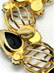Hattie Carnegie Gold Tone Brooch