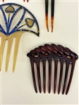 (12) Vintage Hair Combs