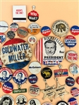 Large Group of Political Buttons and Pin Backs, Memorabilia