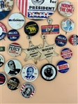 Large Group of Political Buttons and Pin Backs, Memorabilia