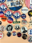 Large Group of Political Buttons and Pin Backs, Memorabilia