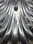 Sheridan Silver Plated Three Footed Serving Dish with Fish Accent and Two Wells